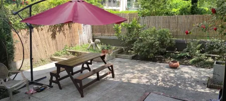 Luminous Studio Champs Elysées with  terrace.