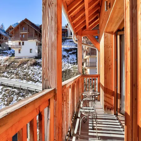 Apartment in Vars-Les-Claux with Mountain Views