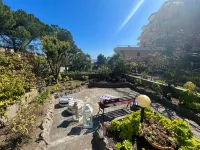 Garden view apartment in Sanremo with veranda