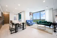 Metawisebnb Executive 2-bedroom Stadium View Apartment W Parking Hotel a Lidcombe