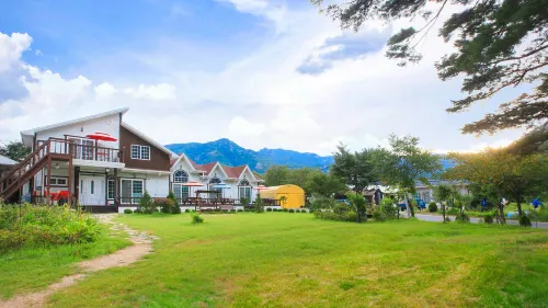 Sangju Solhyanggi Pension - Parkplatz