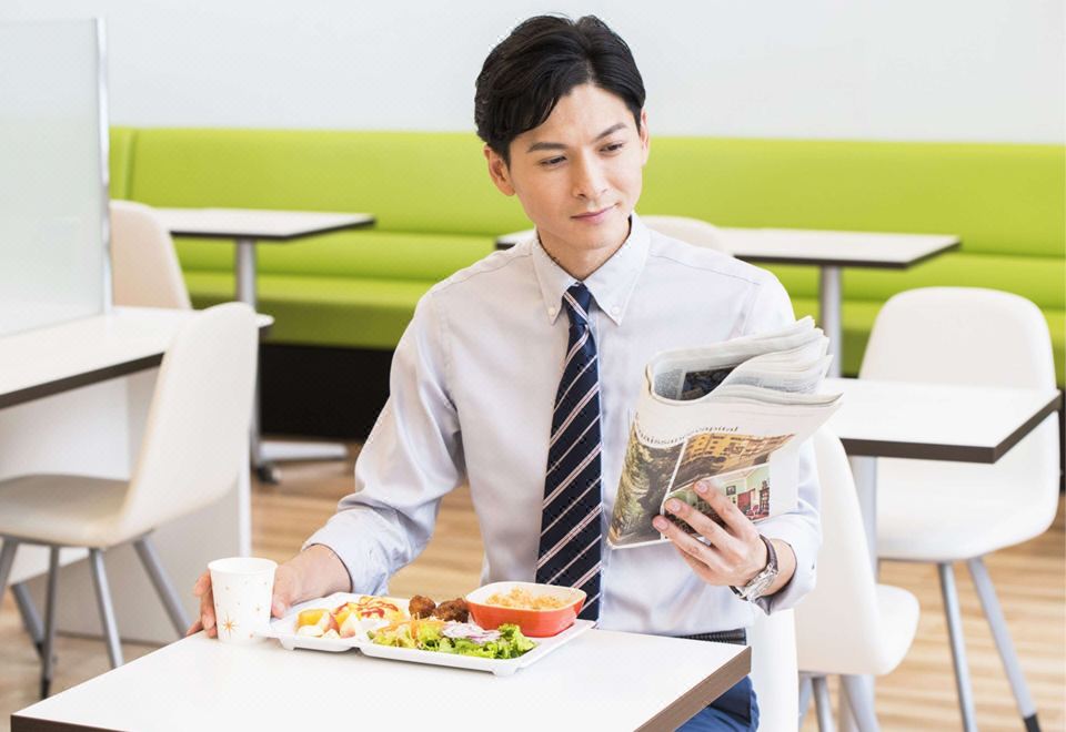 컴포트 호텔 덴도 로비 이미지