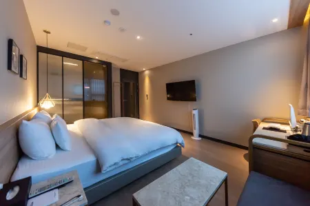 Busan No 25 Myongji Отели рядом с достопримечательностью «Yishu Island Migratory Park»