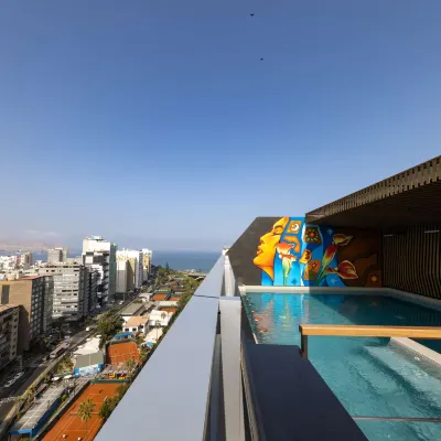 希爾頓花園酒店-利馬米拉弗洛雷斯 鄰近愛情公園的酒店