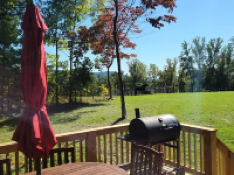 Scenic Mountain Getaway with a Firepit and Amazing Views of Mountains and Horses Hotels in Greene County