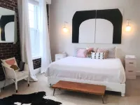 artsy downtown river view condo
