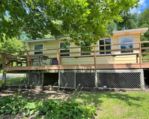 Riverside cabin in NRG National Park & Preserve Hotels in Summers County