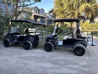 North Captiva Island- Ocean bay views and modern decor. Two new carts!