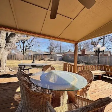 Centrally Located, La Bella , is a well appointed home in a quiet neighborhood
