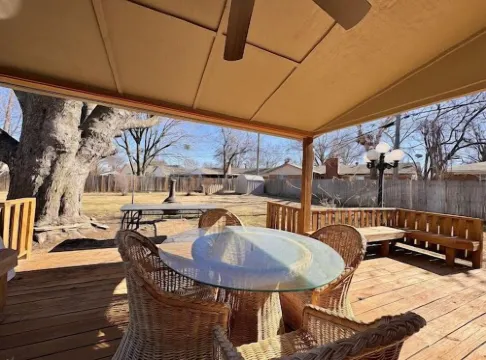 Centrally Located, La Bella , is a well appointed home in a quiet neighborhood