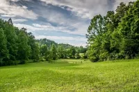 Tlea Farm Mountain Log Cab. 73 Acres of Trails and Horse Paddocks 2 Steams+Lake