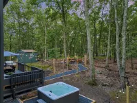 Campfire Oasis Hot Tub, Jungle Gym, Game Room