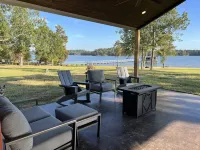 Super clean Waterfront home with private boat launch and fishing pier on site.