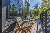 Two Bourbon Barrel Cabins