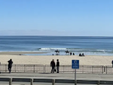 Ocean front condo with beautiful beach view furnished family vacation condo.