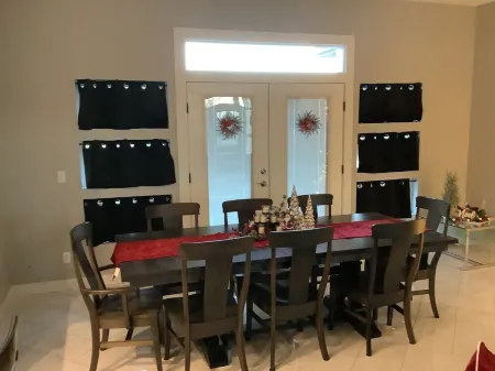 Modern comfort, small town charm. Room for all to visit, rest retreat or create