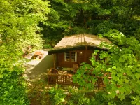 Luxury pine log cabin positioned within the mountains of the Lake District - 2-Star