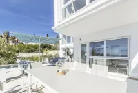 Modern villa with heated swimming pool and breathtaking view