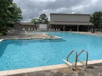 The Blue Lagoon on the 18th hole!  Walk to pool, food,  and golf!