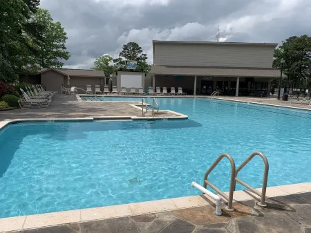 The Blue Lagoon on the 18th hole!  Walk to pool, food,  and golf!