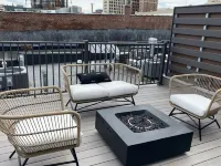 Premier penthouse  w Private Rooftop near Memorial Stadium & Pinnacle Arena!