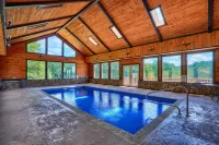 Hocking Hills Laikyns Lodge with Indoor pool- Great View!