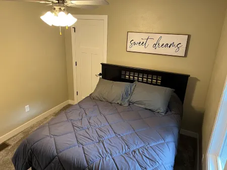 Remodeled home with pontoon rental 2 decks Private beach playground volleyball