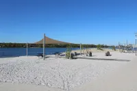 Beautiful apartment directly on the beach Living room and terrace with panoramic sea view Hotels in Heiligenhafen