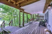 Lakefront Cabin w/ Private Dock, Kayaks + Firepit