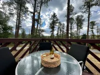Updated! Upper Canyon! The Burgundy Bungalow Cabin with Fireplace - Pet Friendly