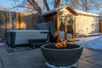 Private Backyard with Hot Tub and Sauna - Charming Retreat