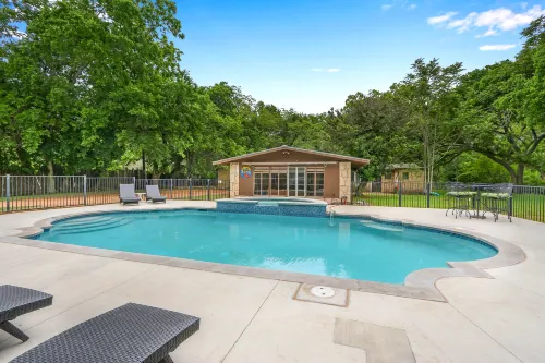 Swimming Pool and Kayaking Access - Inviting Rock House Retreat Hotels in Wimberley