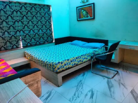 Rahul Guest House โรงแรมใกล้วัดลิง (วัดทุรคา)