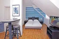 Art ホテル エアランゲン Wasserturm周辺のホテル