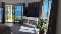 Waterfront Property with lovely views. Wake up to the dolphins and Swimming Hotels in Port Adelaide