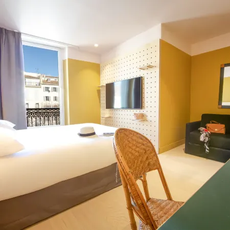 Greet Hotel Marseille Centre Saint Charles Отели рядом с достопримечательностью «Бульвар Ла-Канбьер»