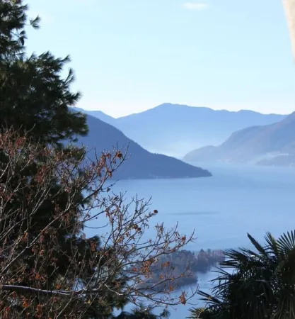 Villa on a hill with magnificent views of Lake Maggiore