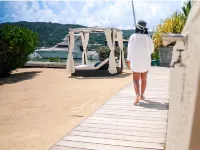 A luxurious beachfront villa with private beach on a calm lagoon. Montego Bay JA