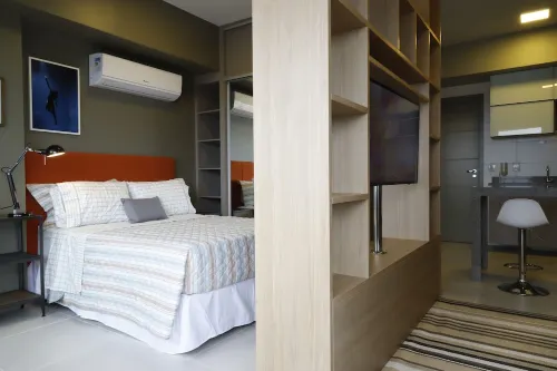 #1 Sophisticated Studio in Boaventura Da Silva - balcony