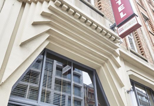 레오폴드 호텔의 조식 뷔페 예시