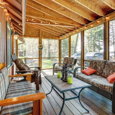 Dock & Lake Access! St Germain Getaway