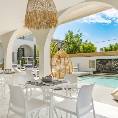 Nikon Boutique Hotel Hotels near Dafni Beach