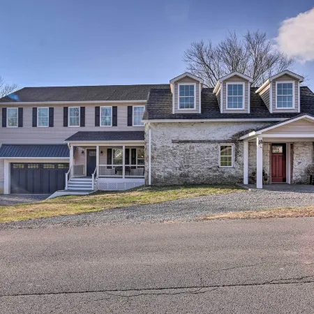 Morrisonville Manor w/ Fire Pit & Hot Tub!