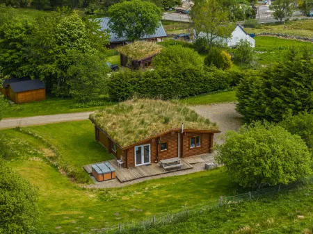 Cragdhu Log Cabin Отели в г. Блэргори энд Ратрей