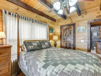 Mtn Views, Yard, and Fire Pit Multi-Level Cabin Hotels in Cowee
