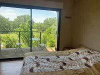 Jolie Maison en Bois Avec Piscine Hotels in Gard