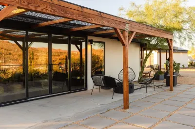 Calico Landing • Joshua Tree Oasis with Pool, Spa & Panoramic Desert Views Hotels near Yucca Valley Elementary School