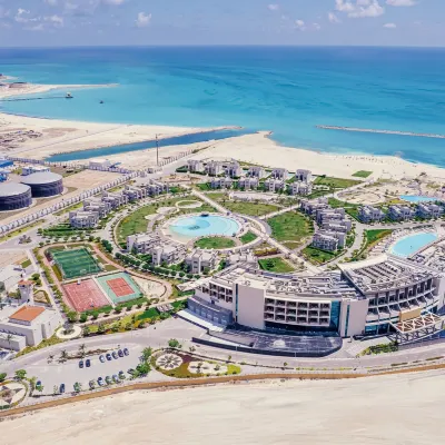 Gewan White Beach Resort-New Alamein Hotels near Marseillia 4 beach front