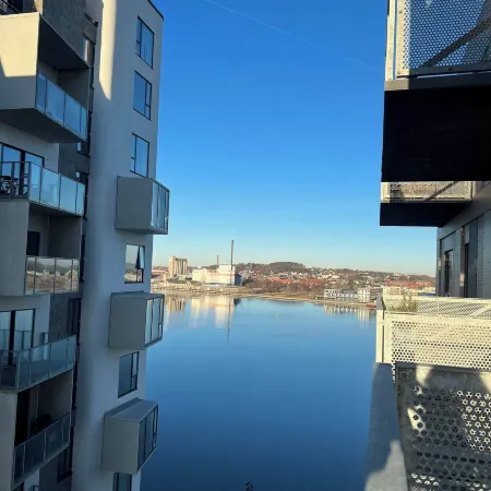 New and Bright Apartment by Aalborg's Havnepromenade