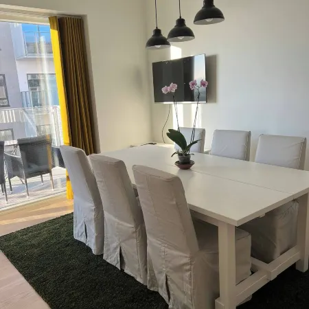 New and Bright Apartment by Aalborg's Havnepromenade